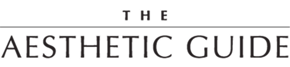 The Aesthetic Guide logo design.