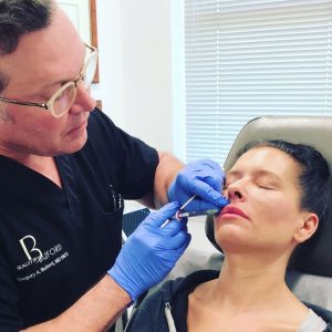Dr. Buford with Injectables Patient